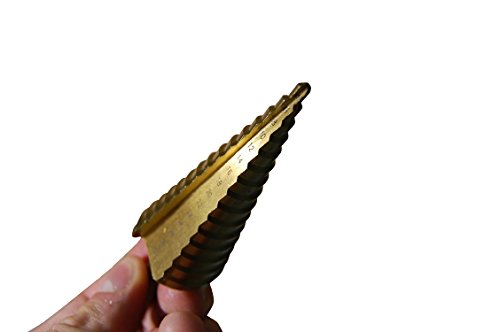 Profi Stufenbohrer Kegelbohrer Konusbohrer titannitriert 4 – 32 mm - 3