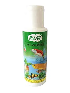 KG CREATION Rid All Anti Chlorine Aquarium Fish Medicine 120Ml