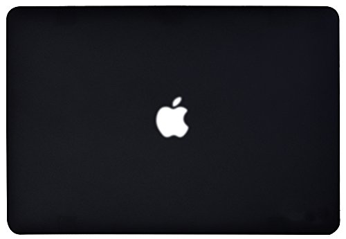 Topideal 15-Inch Rubberized Frosted Hardshell Case Cover for MacBook Pro 15 4  with Retina Display A1398 - NEWEST VERSION  Topideal 15-Inch-Black