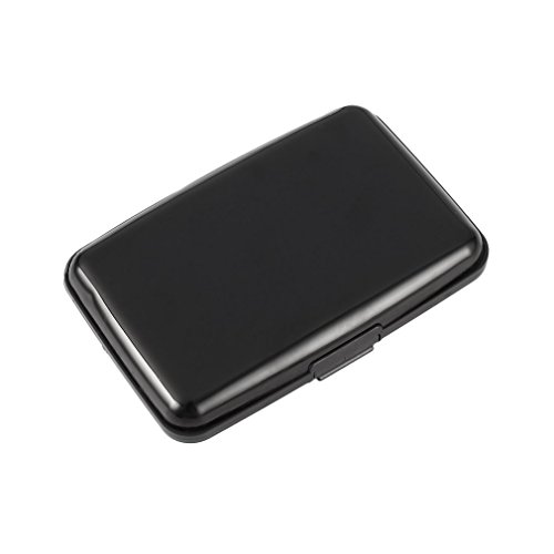 Preisvergleich Produktbild Ndier Hausnummer wasserdicht Kreditkarte Portemonnaie Aluminium Gehäuse Metallgehäuse für Aufbewahrung von Haus