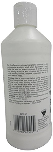 Weber verschiedenen Bob Ross gesso-white 16 Oz - 2
