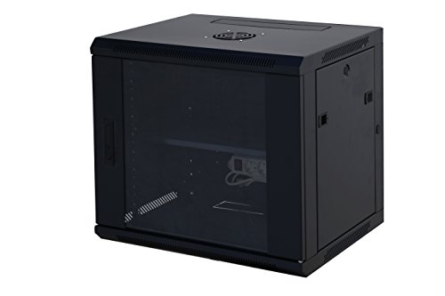 Preisvergleich Produktbild 'lanticket 202035 – Wandschrank 9U, 19, mit Zubehör