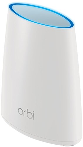 NETGEAR RBK43 Orbi Whole Home Wi-Fi Mesh System Up to 6000 sq ft Coverage (11AC 2.2 Gbps Tri-Band with Router and Satellite)