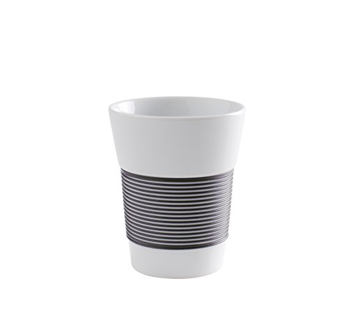 KAHLA 23A219A22002C MG Cupit Becher 0, 35 L mit Trinkdeckel in Coffee To Go Mug, Pro Öko, Porzellan, anthrazit, 10 x 6 x 13.2 cm - 2