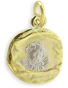 Schutzengel Anhänger echt 585 Gold 14 Karat (Art.213029) GRATIS-SOFORT-GRAVUR