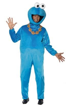 Preisvergleich Produktbild idealWigsNet Sesamstraße-Plätzchenmonster-Kostüm