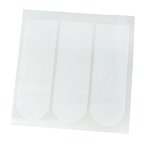 niceeshop(TM) French Manicure Nail Stickers Nail Tips Smile Line Guide Stickers (White,1 Sheet)