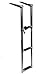 Produktbild wellenshop Edelstahl Teleskop-Badeleiter 3 Stufen, 86 cm Länge Bootsleiter