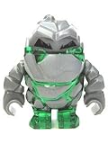 LEGO POWER MINERS - SELTENES ROCK MONSTER ROCKMONSTER BOULDERAX trans-gr�n - original verpackte T�te - Lego