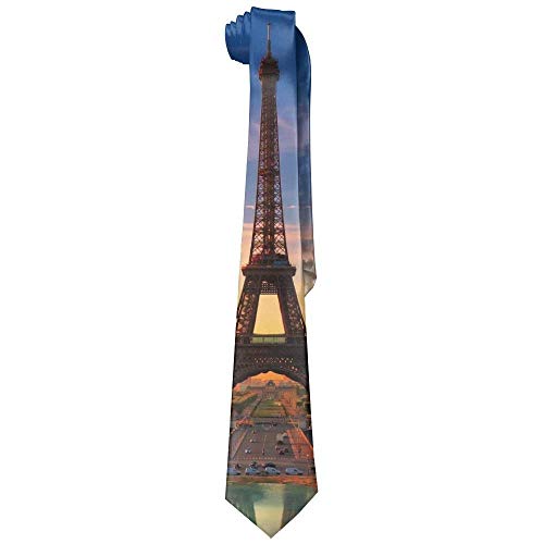 Preisvergleich Produktbild Paris Eiffel Tower Design Mens Necktie Fashion Silk Tie