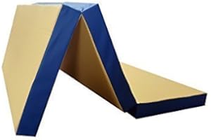 NIRO SPORTGERÄTE NiroSport colchoneta de ejercicios,150x100x8cm colchoneta deportiva plegable,alfombrilla de gimnasia,colchoneta suave para suelo,plegable cama de invitados