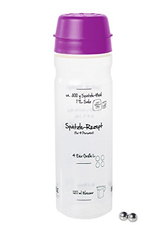 4-Portionen-Spätzle-Shaker in magenta - 2