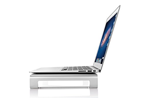 Desire2 Visualizza Schermata A Casa Universale Alluminio Riser Stand For iMac, Macbook, laptop, notebook e PC – argento - 5