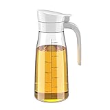 ✔ Fácil de limpiar: sin pequeñas grietas, nuestra botella de aceite es bastante fácil de limpiar. Aptas para el lavavajillas