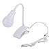 Produktbild LED-Clip-Lampe, LED Schreibtischlampe USB aufladbare Tabelle Leselampe Clip Lampe Fashion Neuheit Geschenk für Studenten mit Druckknopfschalter