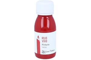 GRAN VELADA Peinture liquide rouge vif brillant à séchage rapide, idéale pour décorer les fans et créer des bougies personnalisées à la maison. Obtenez-la maintenant | 60 ml
