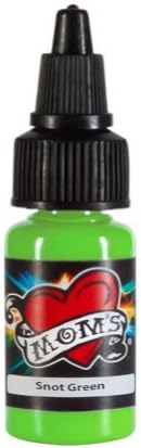 SNOT GREEN Millennium Moms 1/2oz Tattoo Ink Mom's Millenium Milennium Pigment by Millennium Mom's