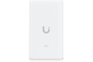Ubiquiti U-PoE++ Adapter, Ethernet, 1000 Mbps, Network Adapter