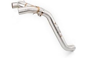 GFYSHIP Für Honda VFR 800 2002–2013 VFR800 VTEC RC46 / ABS Motorrad Auspuff Middle Link Pipe Abgaskrümmer