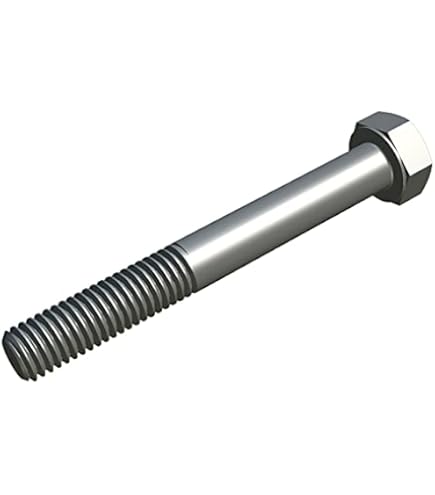 AERZETIX - C47266 - set van 100 stuks – bouten M4 x 12 – zeskantkop – 4 x 12 mm – DIN 933 – klasse 8,8 – van verzinkt staal – doe-het-zelf – montagegereedschap/hardware