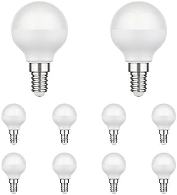 Parlat E14 LED Lamp G45 4,6W =35W 350lm 130° White, 10 Pcs