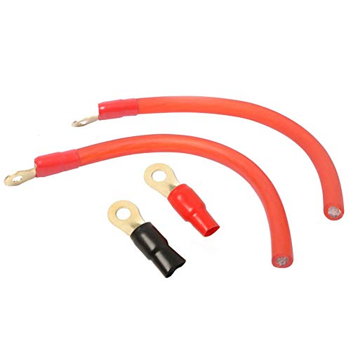 Preisvergleich Produktbild Ultra flexible Silikon-Drahtlitzen aus verzinntem Kupferdrahtlitze - Batteriekabel - positive und negative Kabel Autoreparaturwerkzeug-Zubehör