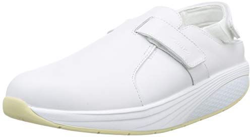 MBT FLUA WHITE/36, Zuecos de Trabajo Unisex Adulto, Blanco (White 16), 36 EU