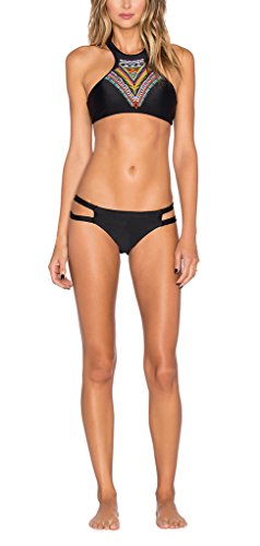 Damen Bikinis Bikini Bademode Badeanzüge Push up Trägerlos Figurformend Kleine Brüste Zum Binden Ethno Deutschland Bohemia Sports