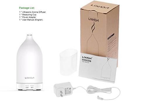 Lixada Aroma Diffusor 100ml Luftbefeuchter Farbwechsel mit TÜV Zertifizierung - 8