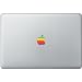 Produktbild Retro-Aufkleber Apple-Logo für Apple Macbook, bunt