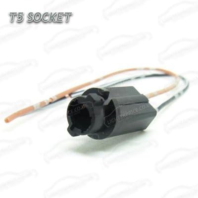 T5 Replacement Bulb Holder Interior Dash Gauge Dashboard Instrument Lights 12v