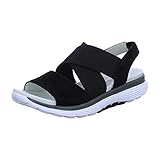 gabor riemchen pumps schwarz Schuhspitze: offen Gabor Comfort 26.915-31 Damen Sportive Sandale Nubukleder Riemchen mit Gummizug, Groesse 38, schwarz