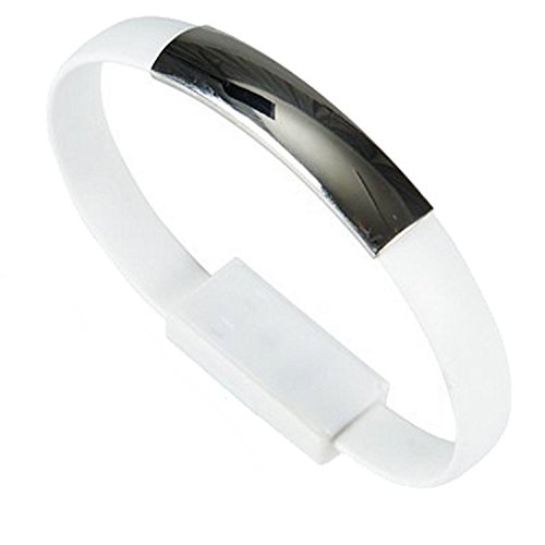 Preisvergleich Produktbild Lightning Cable Bracelet for iPhones - White by Mars Devices