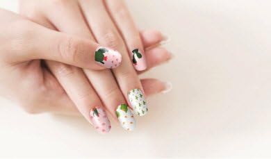 Mango10 self adhesive nail polish, Green Cactus, Removable with Nail Remover