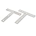 Produktbild T Form Winkel Code - SODIAL(R) 120mmx120mm Flach T Form Winkelplatte Ecke Reparatur Winkeltraeger 2 stk