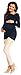 Zeta Ville - Women's Maternity Stretch Tunic Top with Pleats Long Sleeves - 941c (Navy, 12)