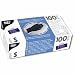 Produktbild Papstar Handschuhe Latex Gr. S schwarz VE=100 Stück