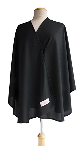 Primo Bebitza Antibacterial and UV Waffle Nursing Cover, Black