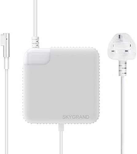 Macbook Pro Charger, SkyGrand Replacement 60W Magsafe L Shape Connector Power Adapter Charger for Apple Macbook and 13 inch Macbook Pro A1181 A1278 A1184 A1330 A1342 A1344 - Before Mid 2012 (With Extension Cable)