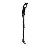 Ajustable en longitud. Dailyinshop Soporte Lateral para Bicicletas, Soporte de pie, Soporte de aleación de Aluminio, Bicicleta de Carretera, Bicicleta de montaña Lateral Ajustable, Negro