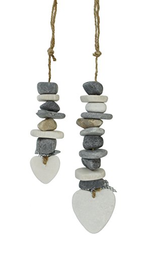 Deko-Hänger „Steinherz“ im 2er Set - 2