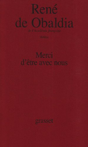 couverture de : Merci d'&ecirc;tre avec nous
