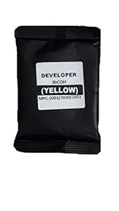 Dotpot Developer for USE in RICOH AFICIO MP 2010/2030 / 2031/2050 / 2550/2551 / 2003/2503 Printer and Copier Color Yellow