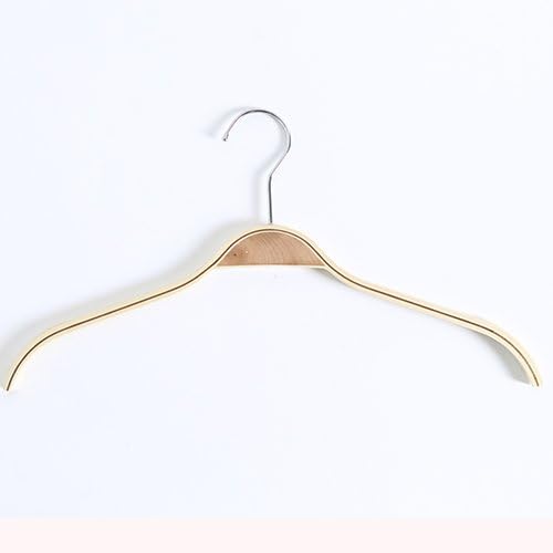 FuRongHuang Solid Wood Antiskid Hanger Hanger Hanger Wooden Clothes Support Household Adult Wooden Hanger 38Cm-42Cm,10,Solid Wood Splints