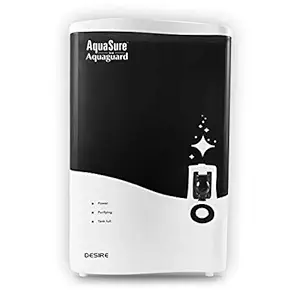AquaSure from Aquaguard Eureka Forbes Aquasure from Aquaguard Desire 7-litres Table Top Mountable RO+UV+MTDS Water Purifier (White)