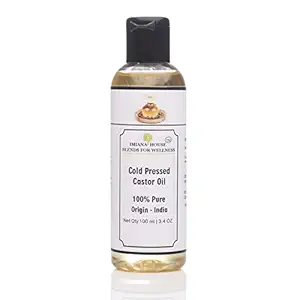 Imiana house Blends for wellness - Cold pressed Castor Oil, Pure and Natural (100 ml)