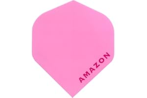 DARTS CORNER Designa Darts Amazon Flights | Extra Strong 100 Micron | Standard No2 Shape and Pack Sizes.