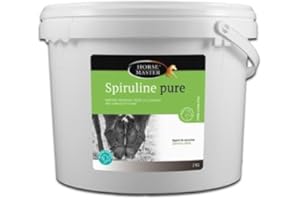 HORSEMASTER Pommier Nutrition Spiruline Pur Aliment Complémentaire Cheval Poudre 2kg