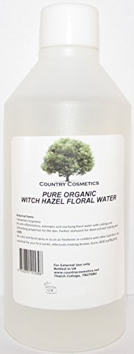 Pure Organic Witch Hazel Floral Water 100ml incl. Free Atomiser Spray