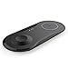 Produktbild Jamicy 2 in 1 Ladegerät kompatibel mit iPhone XS/XS Max/XR/Samsung Glaxy S10 / Huawei P30 / Mate 20| Apple Watch Series 4/3/2/1, Qi Wireless-Schnellladegerät (Weiß)